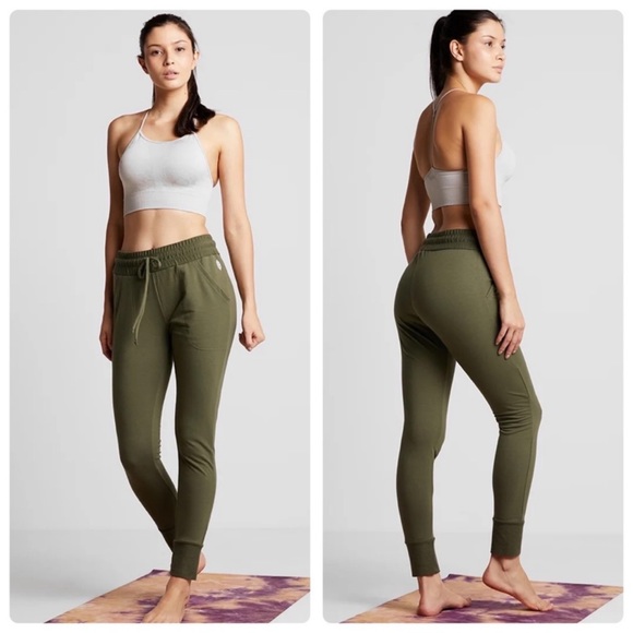 Free People Pants - free people green sunny skinny sweats